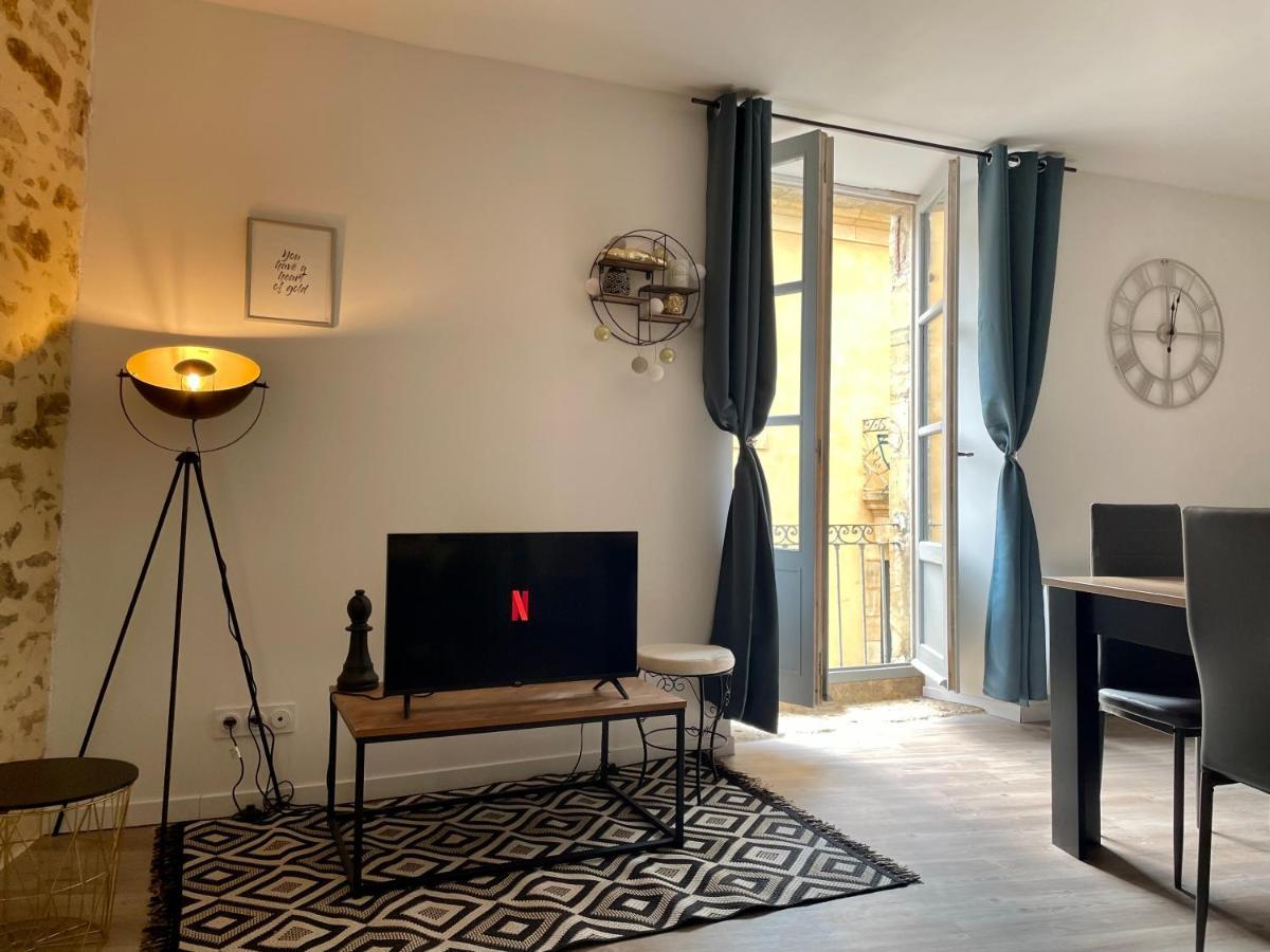 Au Charme De Sarlat Apartment Bagian luar foto